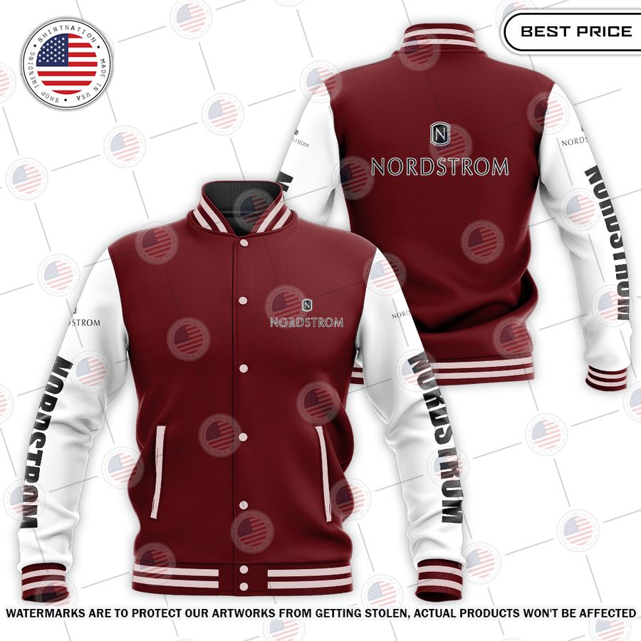 NEW Nordstrom Baseball Jacket Unisex T-shirt, Sweatshirt, Hoodie, Long Sleeve Tee - T-Shirt, Sweatshirt, Hoodie