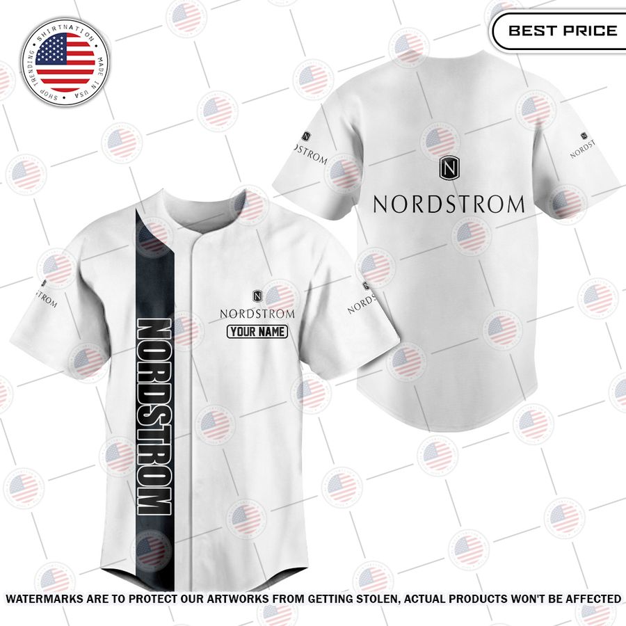NEW Nordstrom Custom Baseball Jersey Unisex T-shirt, Sweatshirt, Hoodie, Long Sleeve Tee - T-Shirt, Sweatshirt, Hoodie