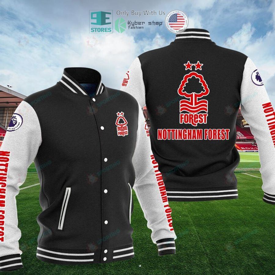 BEST Nottingham Forest Baseball Jacket Unisex T-shirt, Sweatshirt, Hoodie, Long Sleeve Tee - T-Shirt, Sweatshirt, Hoodie