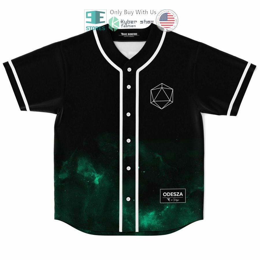 BEST ODESZA galaxy black green Baseball Jersey Unisex T-shirt, Sweatshirt, Hoodie, Long Sleeve Tee - T-Shirt, Sweatshirt, Hoodie