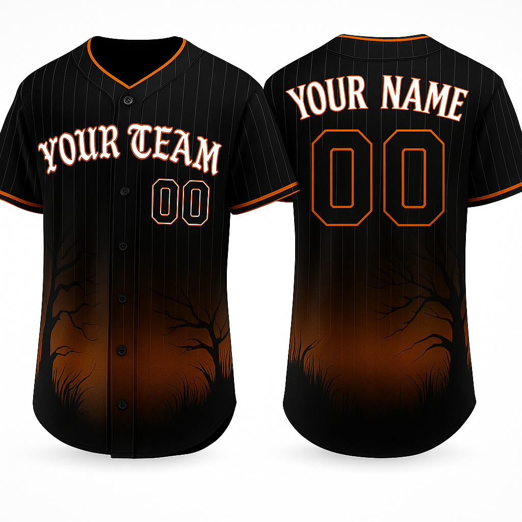 Halloween Edition White Sox Jersey Personalized Name and Number in Old English Style Unisex T-shirt, Sweatshirt, Hoodie, Long Sleeve Tee - T-Shirt, Sweatshirt, Hoodie