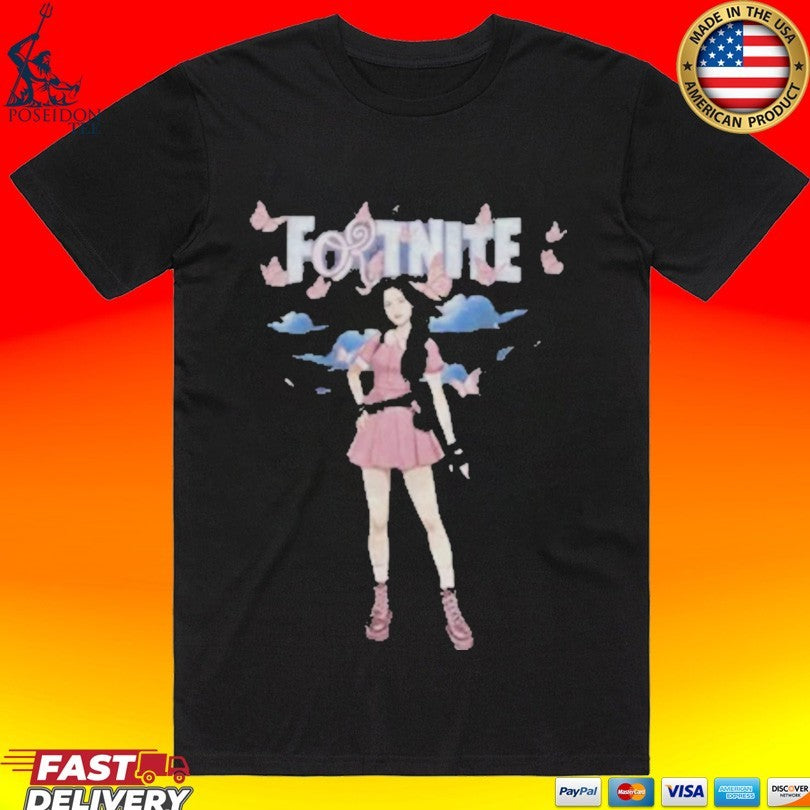 Olivia Rodrigo Fortnite T-shirt Unisex T-shirt, Sweatshirt, Hoodie, Long Sleeve Tee - T-Shirt, Sweatshirt, Hoodie
