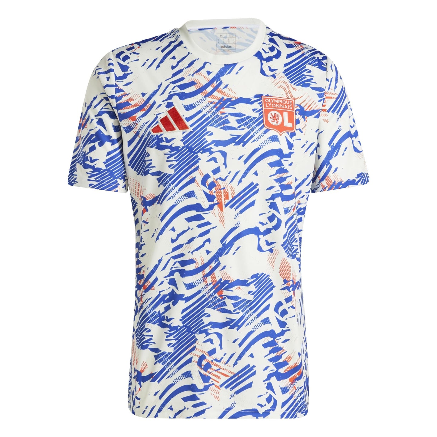 Olympique Lyon Pre Match Shirt - White sports jersey product view 2