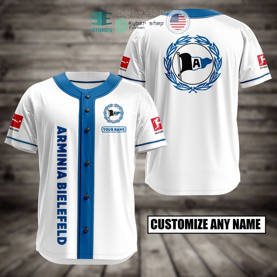 BEST Personalized Arminia Bielefeld Custom Baseball Shirt Unisex T-shirt, Sweatshirt, Hoodie, Long Sleeve Tee - T-Shirt, Sweatshirt, Hoodie