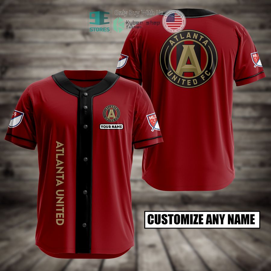 BEST Personalized Atlanta United Custom Baseball Shirt Unisex T-shirt, Sweatshirt, Hoodie, Long Sleeve Tee - T-Shirt, Sweatshirt, Hoodie