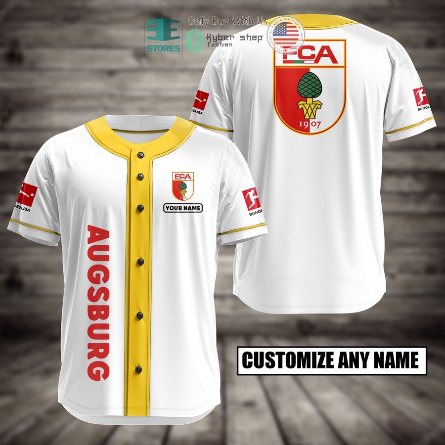 BEST Personalized Augsburg Custom Baseball Shirt Unisex T-shirt, Sweatshirt, Hoodie, Long Sleeve Tee - T-Shirt, Sweatshirt, Hoodie