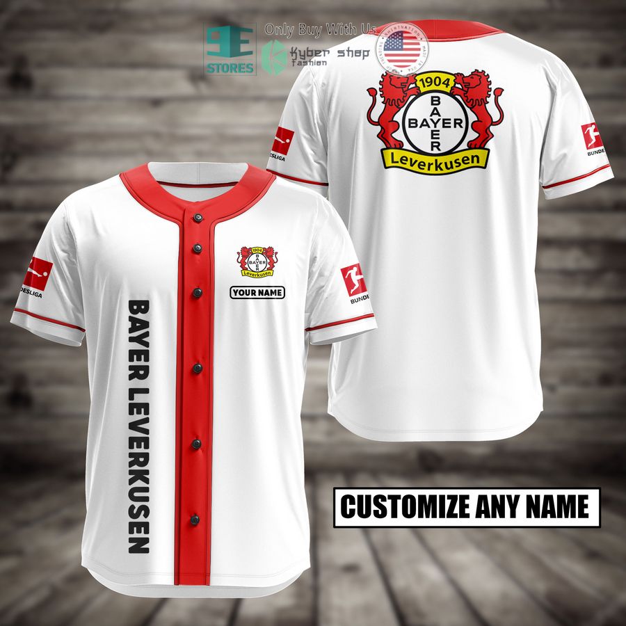 BEST Personalized Bayer Leverkusen Custom Baseball Shirt Unisex T-shirt, Sweatshirt, Hoodie, Long Sleeve Tee - T-Shirt, Sweatshirt, Hoodie