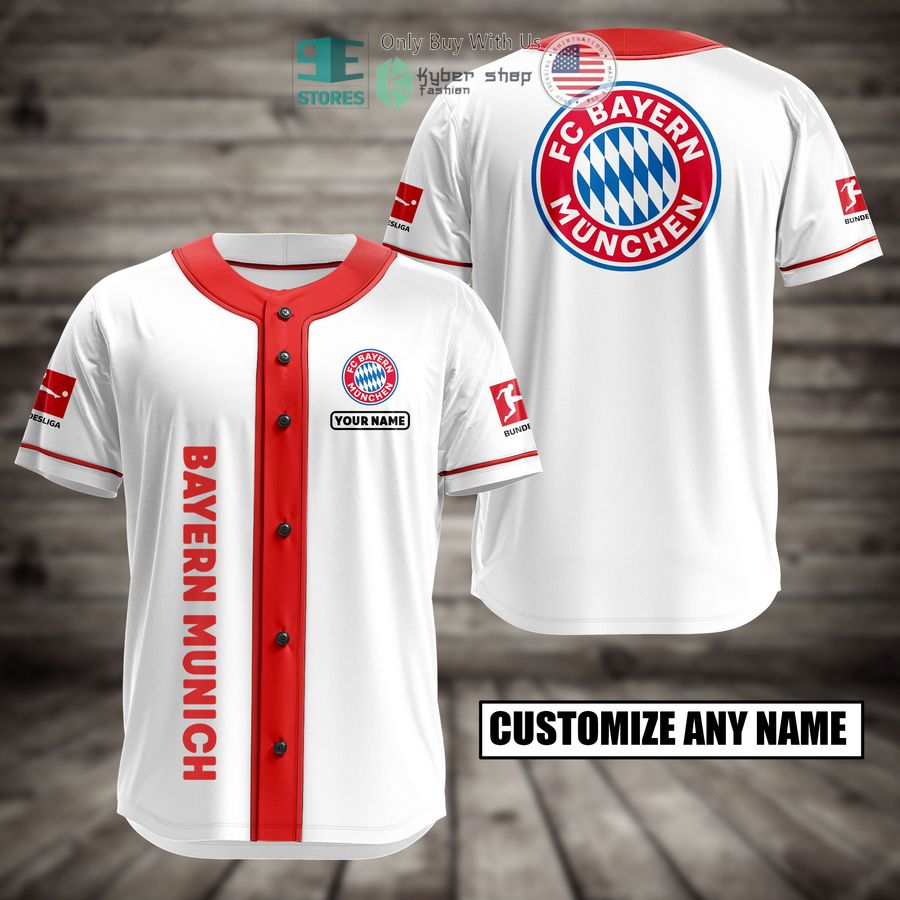 BEST Personalized Bayern Munich Custom Baseball Shirt Unisex T-shirt, Sweatshirt, Hoodie, Long Sleeve Tee - T-Shirt, Sweatshirt, Hoodie
