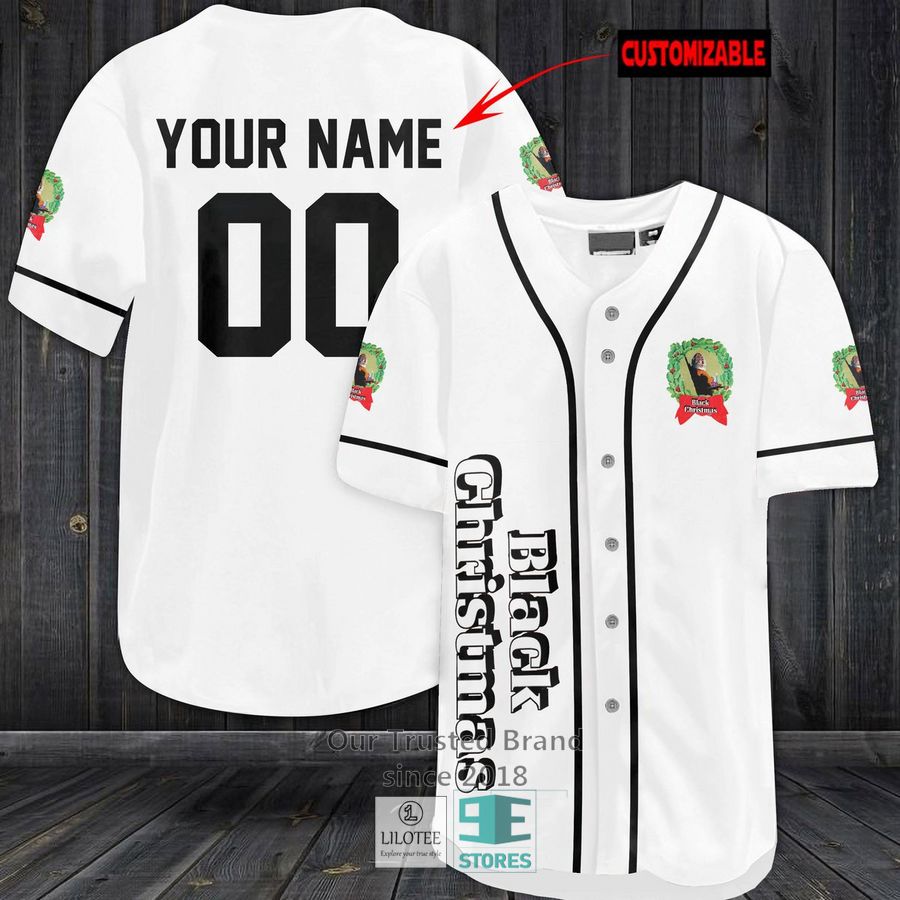 Personalized Black Christmas Horror Movie Baseball Jersey Unisex T-shirt, Sweatshirt, Hoodie, Long Sleeve Tee - T-Shirt, Sweatshirt, Hoodie