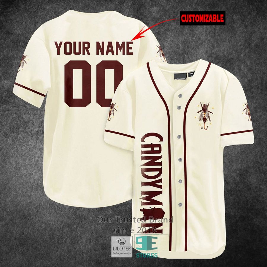 Personalized Candyman Horror Movie Baseball Jersey Unisex T-shirt, Sweatshirt, Hoodie, Long Sleeve Tee - T-Shirt, Sweatshirt, Hoodie