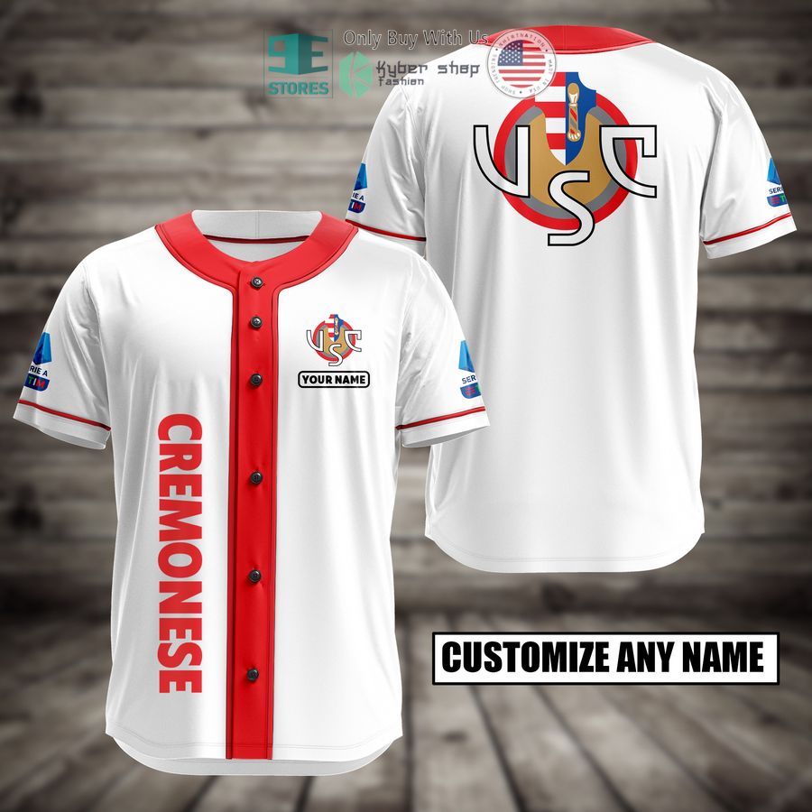 BEST Cremonese Custom Name Baseball Jersey Unisex T-shirt, Sweatshirt, Hoodie, Long Sleeve Tee - T-Shirt, Sweatshirt, Hoodie