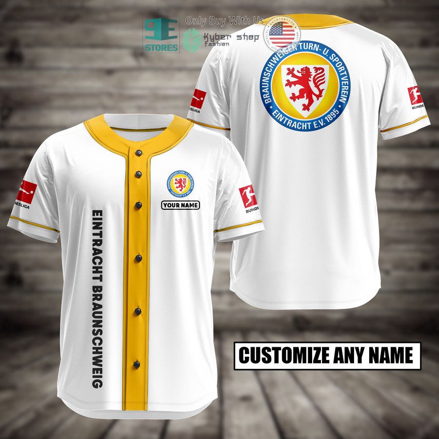 BEST Personalized Eintracht Braunschweig Custom Baseball Shirt Unisex T-shirt, Sweatshirt, Hoodie, Long Sleeve Tee - T-Shirt, Sweatshirt, Hoodie
