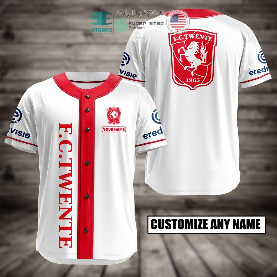 BEST FC Twente Custom Name Baseball Jersey Unisex T-shirt, Sweatshirt, Hoodie, Long Sleeve Tee - T-Shirt, Sweatshirt, Hoodie
