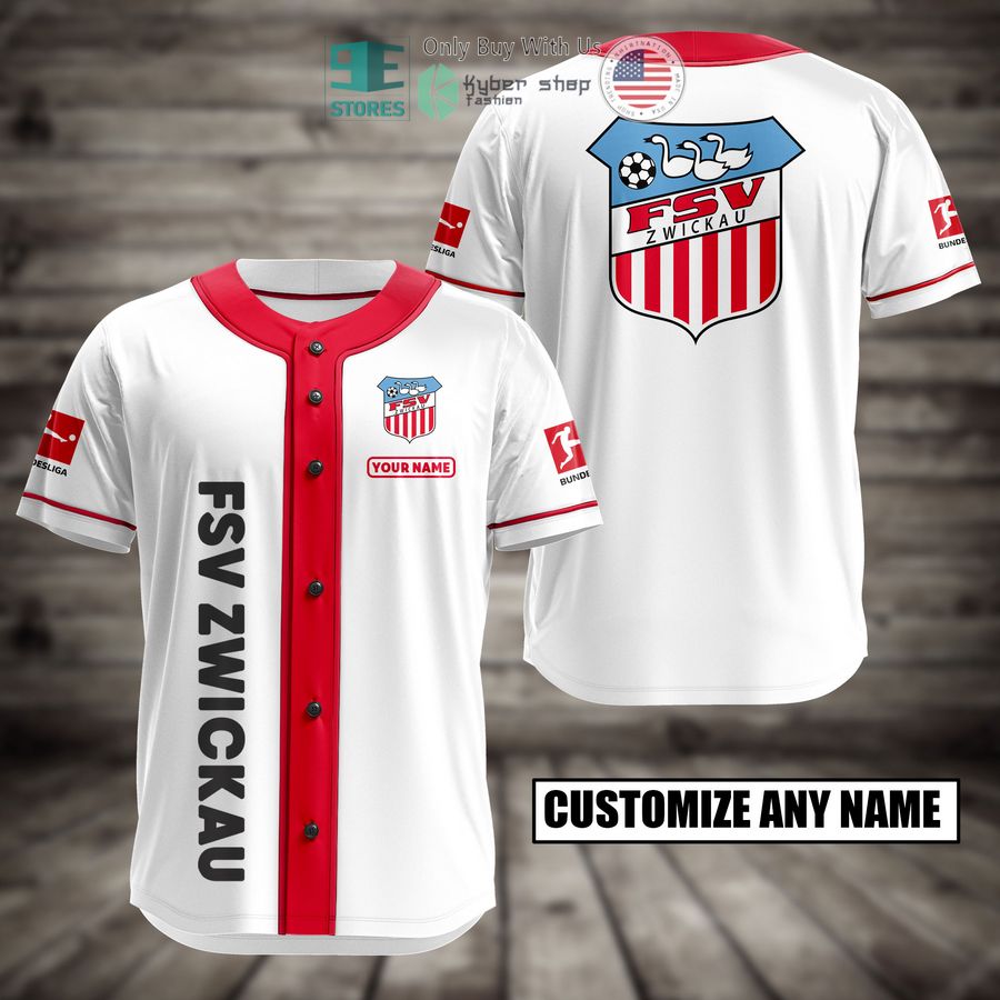 BEST Personalized FSV Zwickau Custom Baseball Shirt Unisex T-shirt, Sweatshirt, Hoodie, Long Sleeve Tee - T-Shirt, Sweatshirt, Hoodie