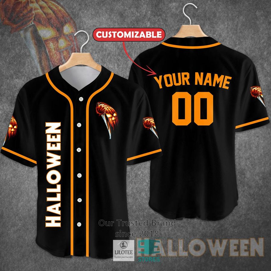 Personalized Halloween 1978 Horror Movie Baseball Jersey Unisex T-shirt, Sweatshirt, Hoodie, Long Sleeve Tee - T-Shirt, Sweatshirt, Hoodie