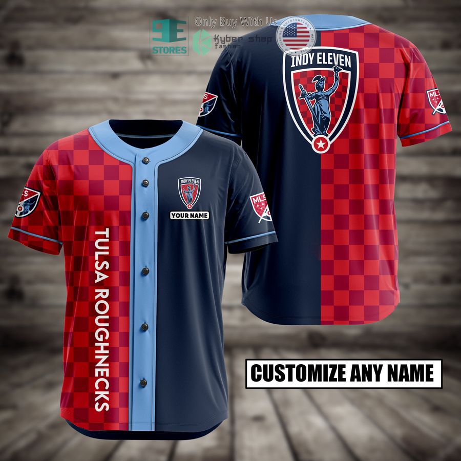 BEST Personalized Indy Eleven Custom Baseball Shirt Unisex T-shirt, Sweatshirt, Hoodie, Long Sleeve Tee - T-Shirt, Sweatshirt, Hoodie