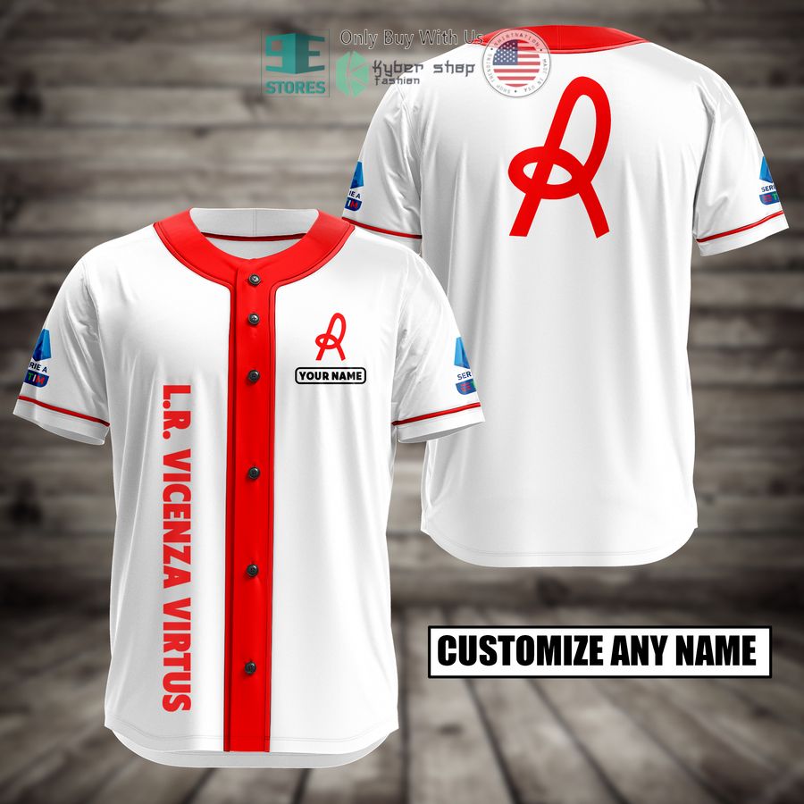 BEST L.R. Vicenza Virtus Custom Name Baseball Jersey Unisex T-shirt, Sweatshirt, Hoodie, Long Sleeve Tee - T-Shirt, Sweatshirt, Hoodie