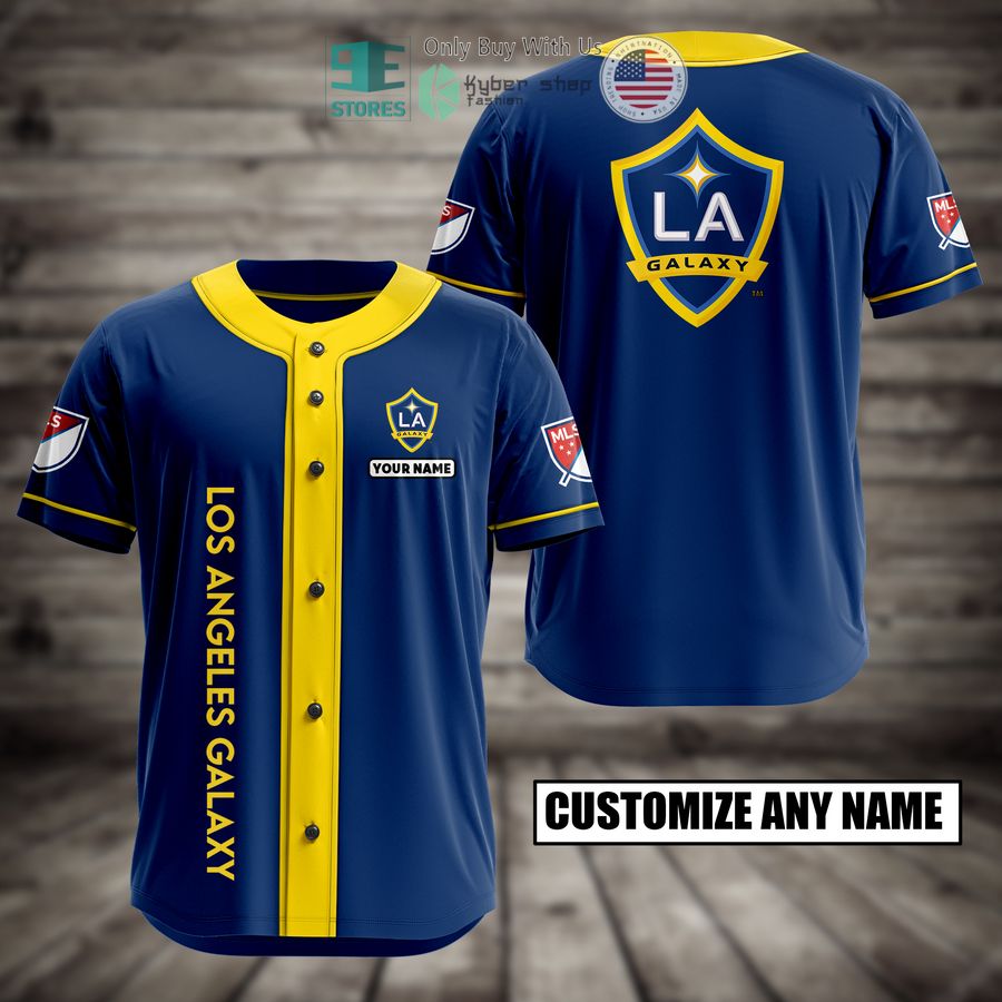 BEST Personalized Los Angeles Galaxy Custom Baseball Shirt Unisex T-shirt, Sweatshirt, Hoodie, Long Sleeve Tee - T-Shirt, Sweatshirt, Hoodie