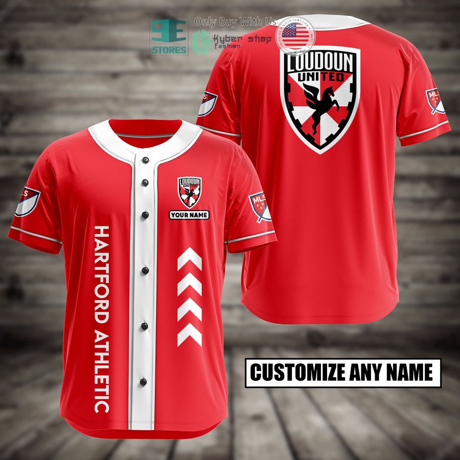 BEST Personalized Loudoun United Custom Baseball Shirt Unisex T-shirt, Sweatshirt, Hoodie, Long Sleeve Tee - T-Shirt, Sweatshirt, Hoodie