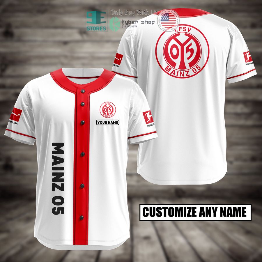 BEST Personalized Mainz 05 Custom Baseball Shirt Unisex T-shirt, Sweatshirt, Hoodie, Long Sleeve Tee - T-Shirt, Sweatshirt, Hoodie