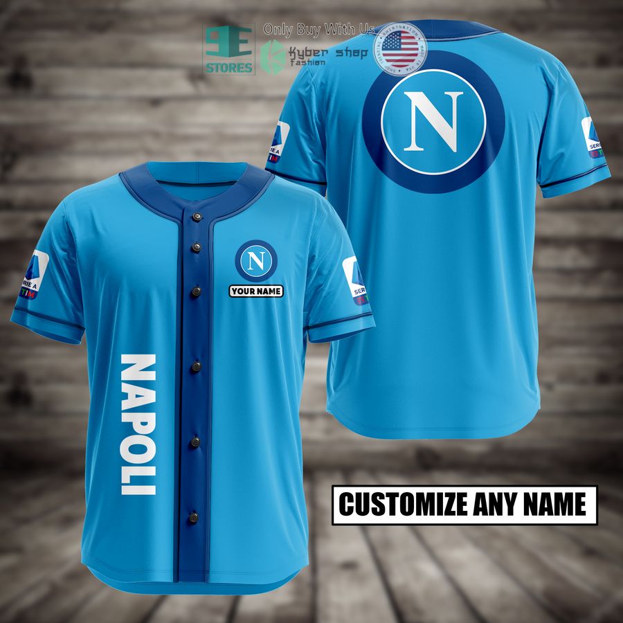 BEST Napoli Custom Name Baseball Jersey Unisex T-shirt, Sweatshirt, Hoodie, Long Sleeve Tee - T-Shirt, Sweatshirt, Hoodie