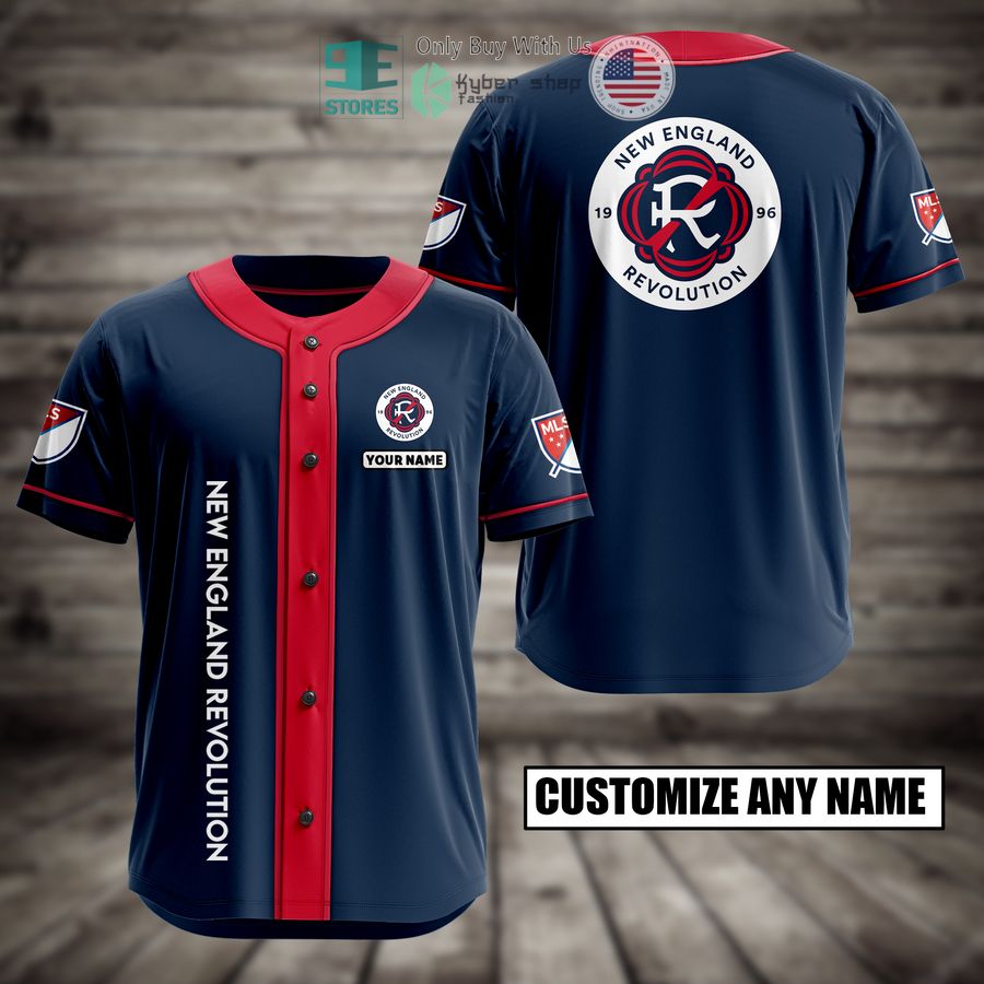 BEST Personalized New England Revolution Custom Baseball Shirt Unisex T-shirt, Sweatshirt, Hoodie, Long Sleeve Tee - T-Shirt, Sweatshirt, Hoodie