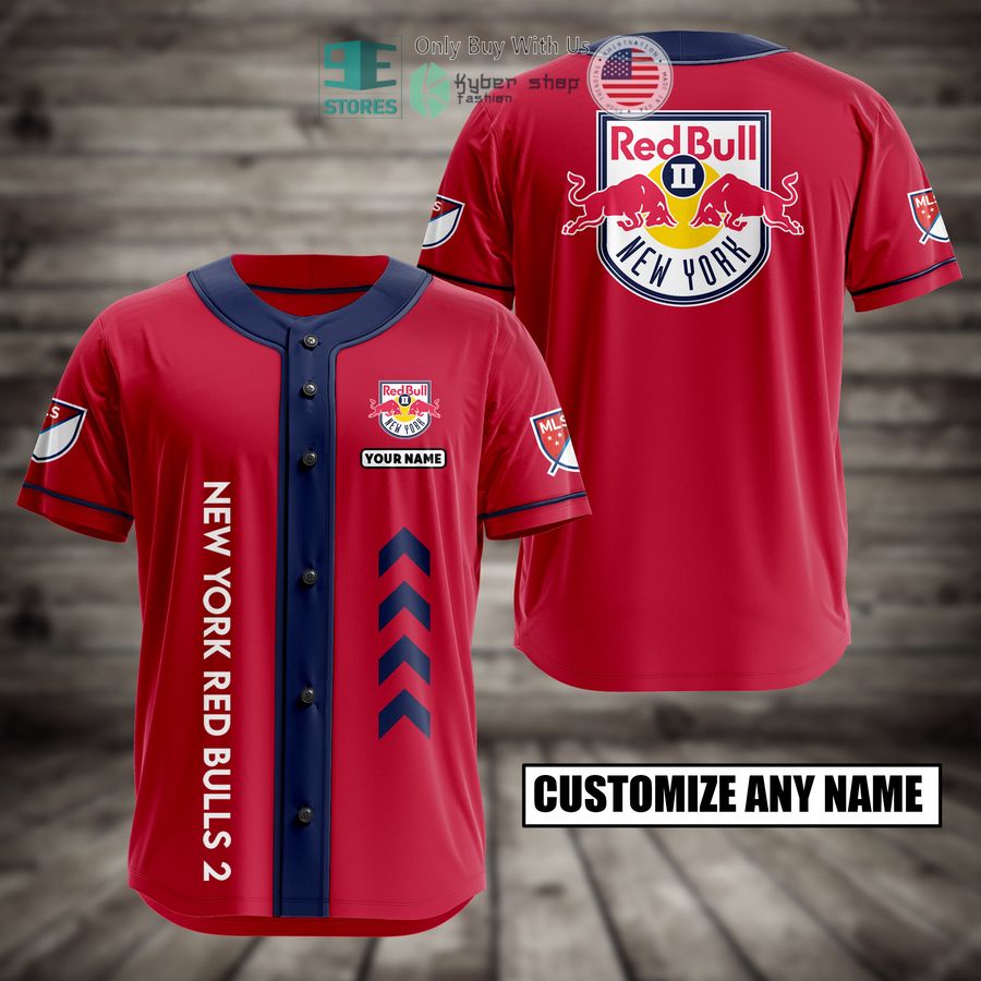 BEST Personalized New York Red Bulls 2 Custom Baseball Shirt Unisex T-shirt, Sweatshirt, Hoodie, Long Sleeve Tee - T-Shirt, Sweatshirt, Hoodie
