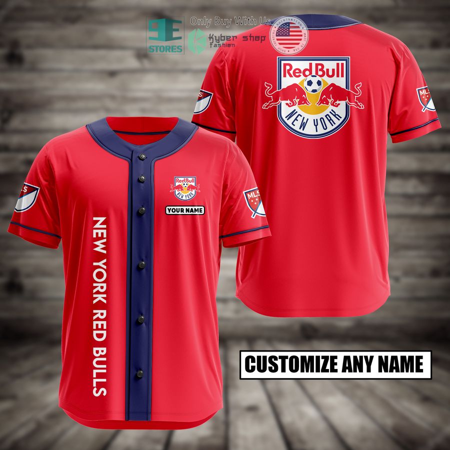 BEST Personalized New York Red Bulls Custom Baseball Shirt Unisex T-shirt, Sweatshirt, Hoodie, Long Sleeve Tee - T-Shirt, Sweatshirt, Hoodie