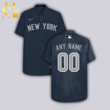 Personalized New York Yankees Game Day Hawaiian Shirt Unisex T-shirt, Sweatshirt, Hoodie, Long Sleeve Tee - T-Shirt, Sweatshirt, Hoodie