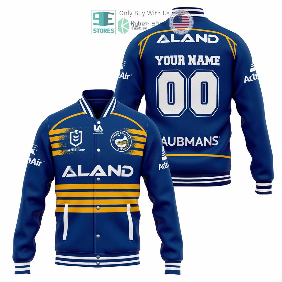 BEST Personalized Parramatta Eels Aland Baseball Jacket Unisex T-shirt, Sweatshirt, Hoodie, Long Sleeve Tee - T-Shirt, Sweatshirt, Hoodie