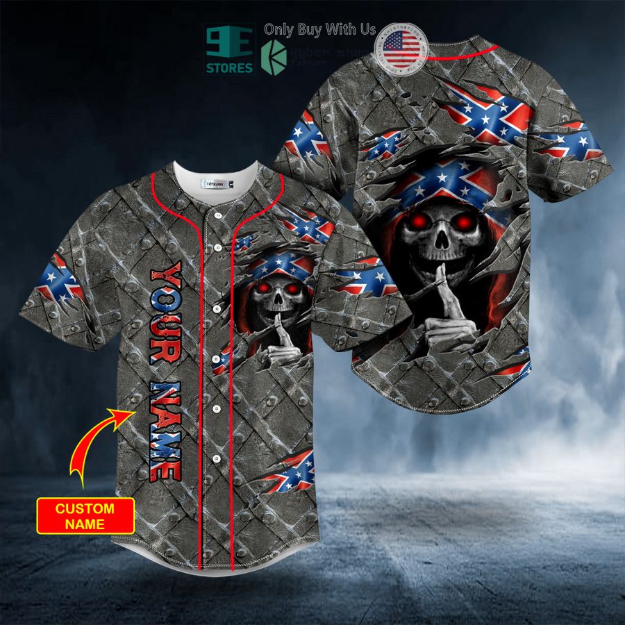 BEST Personalized Patriotism CSA US Flag Shh Skull Custom Baseball Shirt Unisex T-shirt, Sweatshirt, Hoodie, Long Sleeve Tee - T-Shirt, Sweatshirt, Hoodie