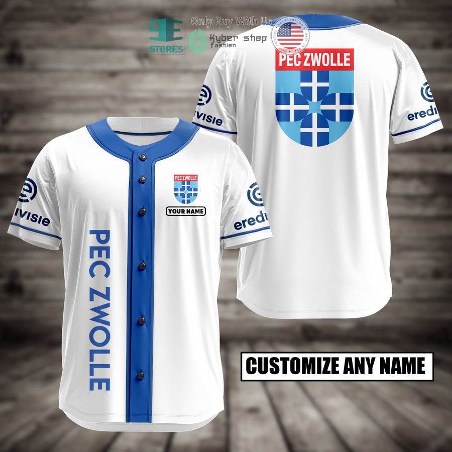 BEST PEC Zwolle Custom Name Baseball Jersey Unisex T-shirt, Sweatshirt, Hoodie, Long Sleeve Tee - T-Shirt, Sweatshirt, Hoodie