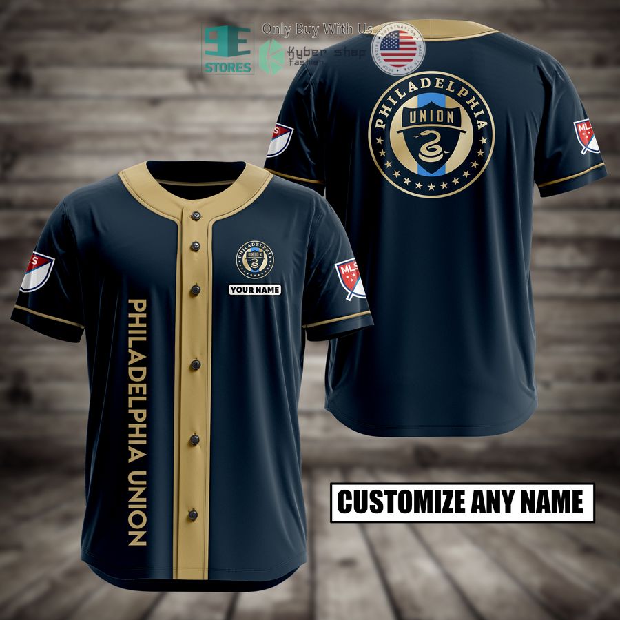 BEST Personalized Philadelphia Union Custom Baseball Shirt Unisex T-shirt, Sweatshirt, Hoodie, Long Sleeve Tee - T-Shirt, Sweatshirt, Hoodie