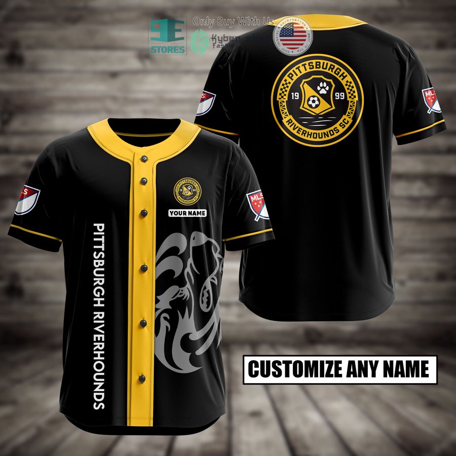 BEST Personalized Pittsburgh Riverhounds Custom Baseball Shirt Unisex T-shirt, Sweatshirt, Hoodie, Long Sleeve Tee - T-Shirt, Sweatshirt, Hoodie