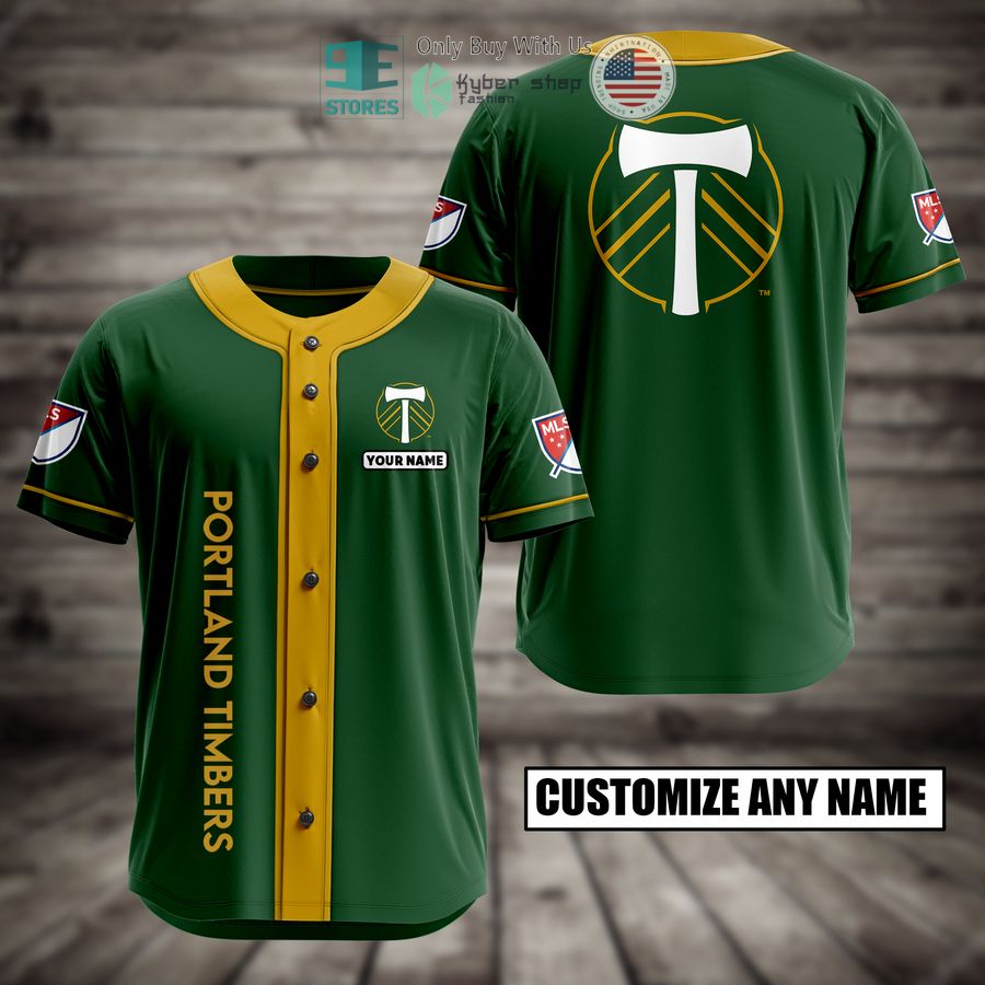 BEST Personalized Portland Timbers Custom Baseball Shirt Unisex T-shirt, Sweatshirt, Hoodie, Long Sleeve Tee - T-Shirt, Sweatshirt, Hoodie