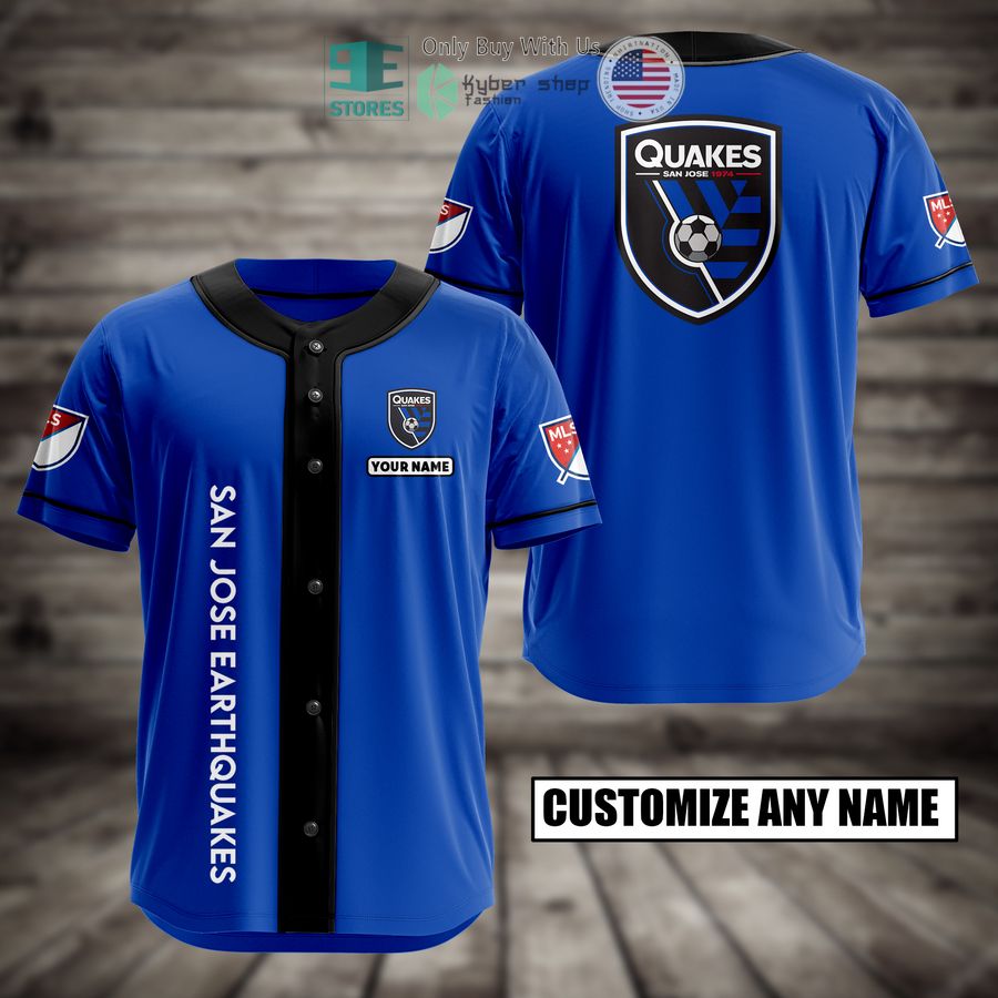 BEST Personalized San Jose Earthquakes Custom Baseball Shirt Unisex T-shirt, Sweatshirt, Hoodie, Long Sleeve Tee - T-Shirt, Sweatshirt, Hoodie