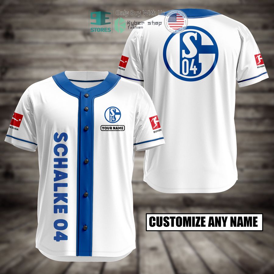 BEST Personalized Schalke 04 Custom Baseball Shirt Unisex T-shirt, Sweatshirt, Hoodie, Long Sleeve Tee - T-Shirt, Sweatshirt, Hoodie