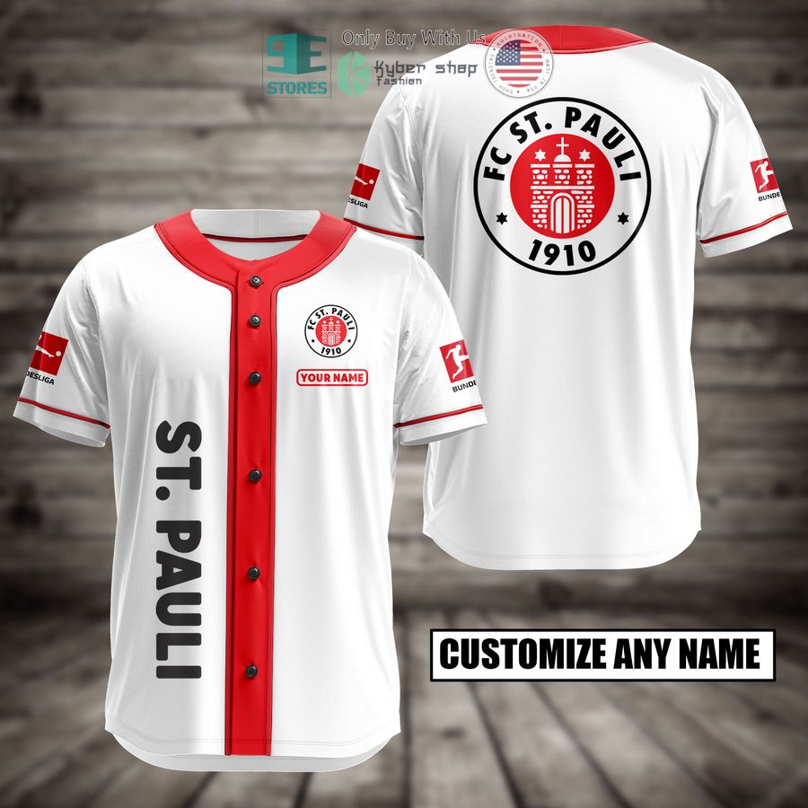 BEST Personalized St. Pauli Custom Baseball Shirt Unisex T-shirt, Sweatshirt, Hoodie, Long Sleeve Tee - T-Shirt, Sweatshirt, Hoodie