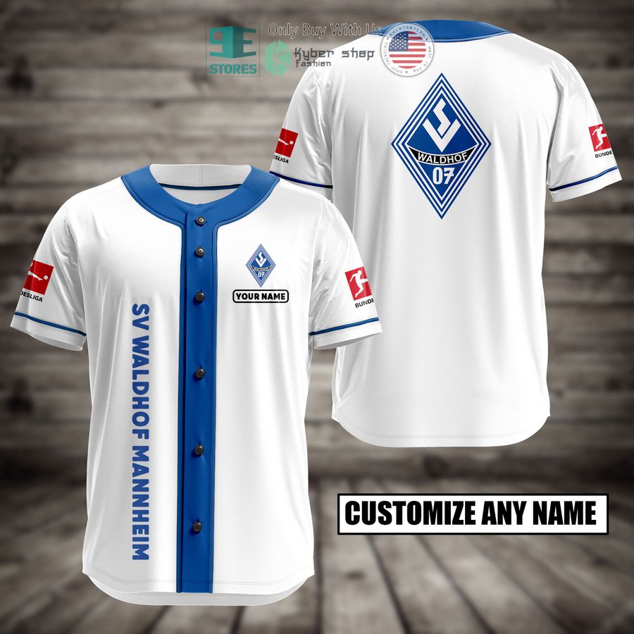 BEST Personalized SV Waldhof Mannheim Custom Baseball Shirt Unisex T-shirt, Sweatshirt, Hoodie, Long Sleeve Tee - T-Shirt, Sweatshirt, Hoodie