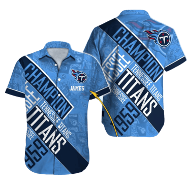 Personalized Tennessee Titans Champion Legacy Hawaiian Shirt Unisex T-shirt, Sweatshirt, Hoodie, Long Sleeve Tee - T-Shirt, Sweatshirt, Hoodie