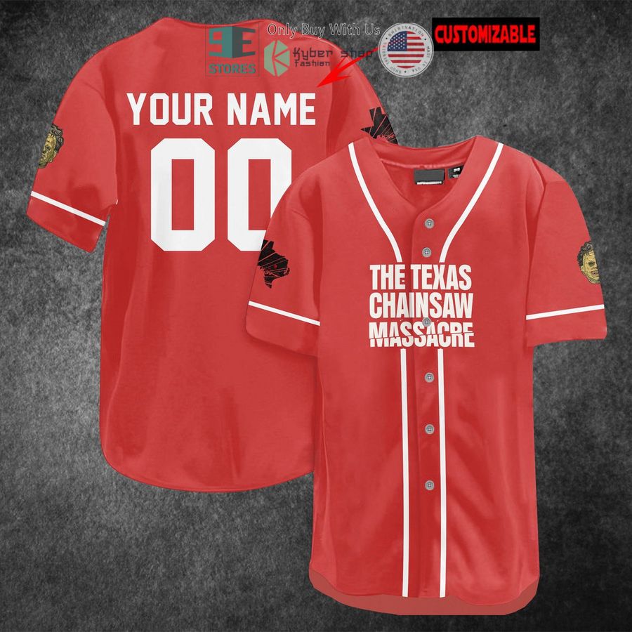 BEST Personalized The Texas Chainsaw Massacre Baseball Jersey Unisex T-shirt, Sweatshirt, Hoodie, Long Sleeve Tee - T-Shirt, Sweatshirt, Hoodie