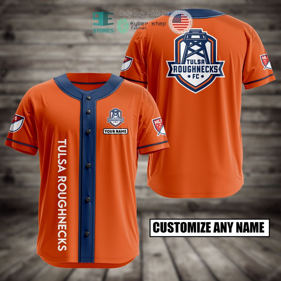 BEST Personalized Tulsa Roughnecks Custom Baseball Shirt Unisex T-shirt, Sweatshirt, Hoodie, Long Sleeve Tee - T-Shirt, Sweatshirt, Hoodie