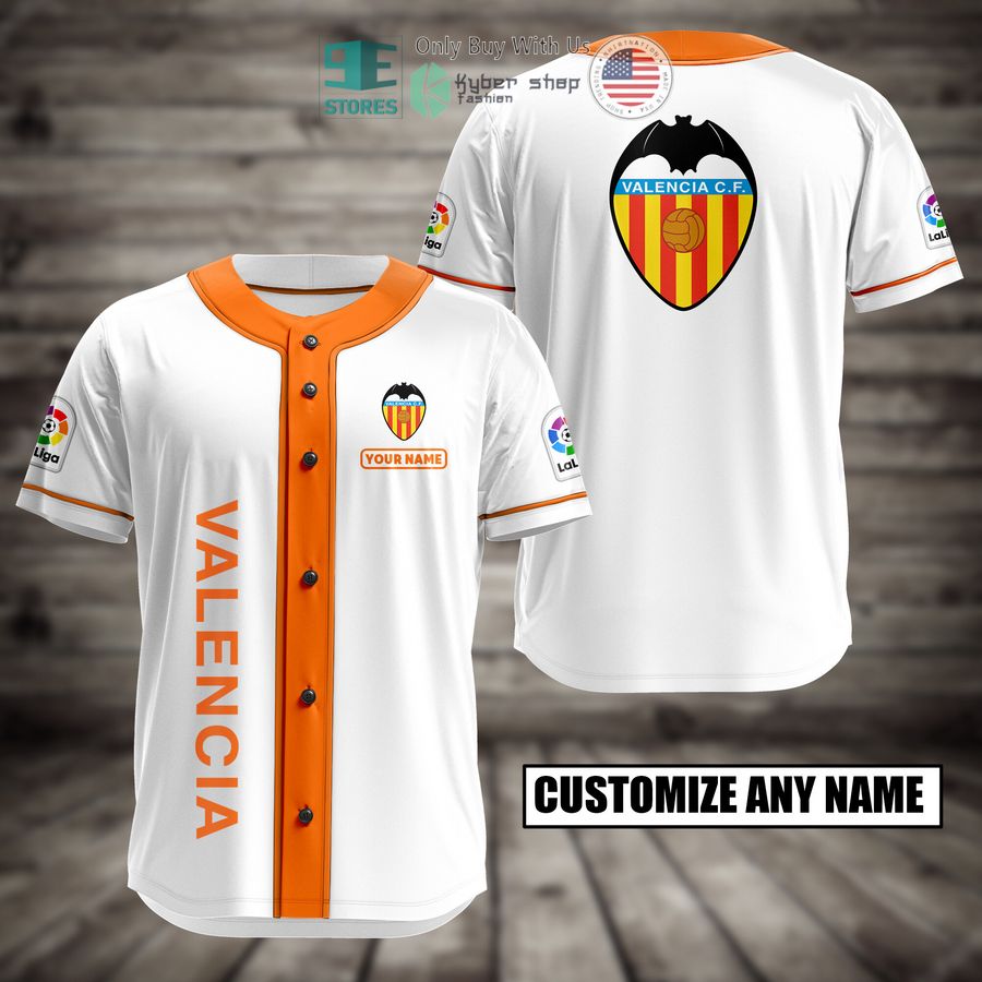 BEST Valencia Custom Name Baseball Jersey Unisex T-shirt, Sweatshirt, Hoodie, Long Sleeve Tee - T-Shirt, Sweatshirt, Hoodie