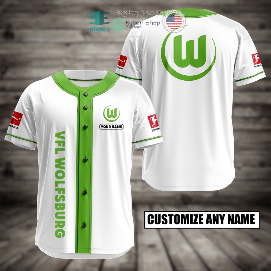 BEST Personalized VfL Wolfsburg Custom Baseball Shirt Unisex T-shirt, Sweatshirt, Hoodie, Long Sleeve Tee - T-Shirt, Sweatshirt, Hoodie