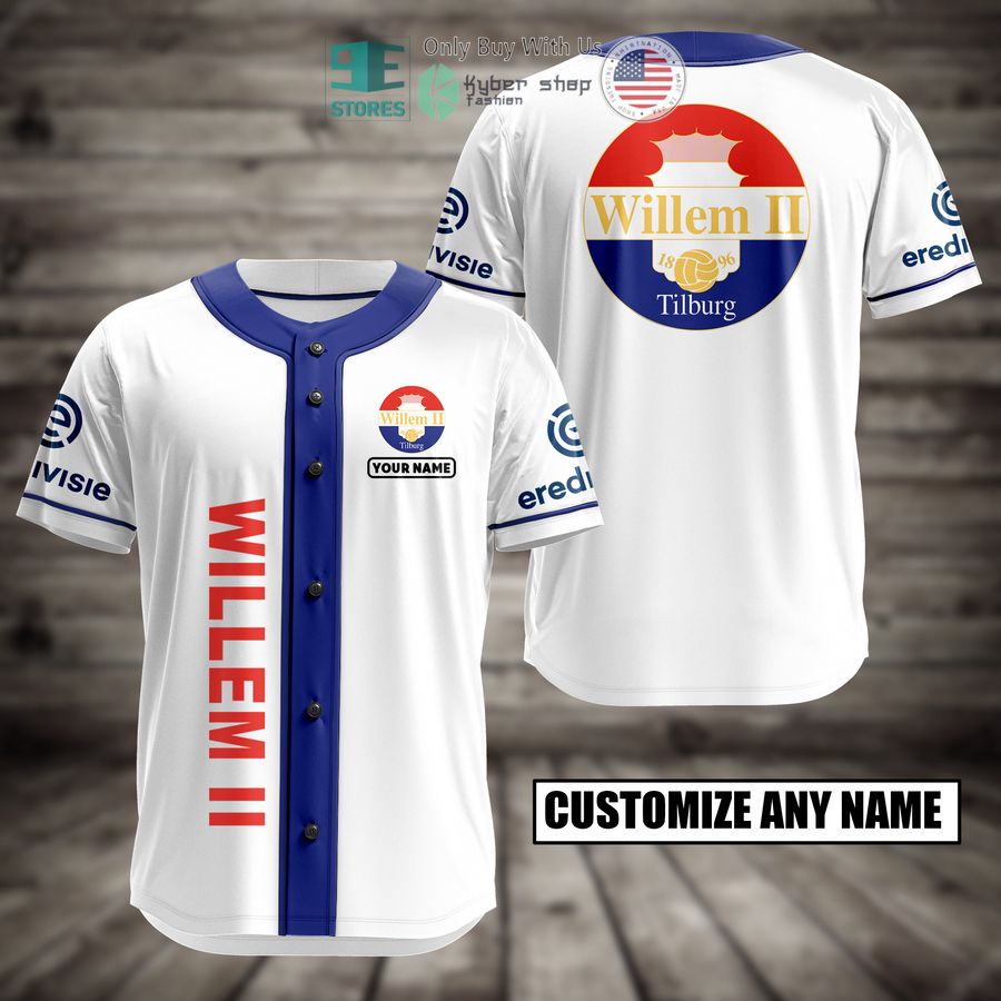 BEST Willem II Custom Name Baseball Jersey Unisex T-shirt, Sweatshirt, Hoodie, Long Sleeve Tee - T-Shirt, Sweatshirt, Hoodie