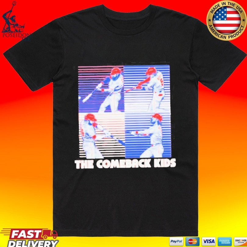 Philadelphia Baseball The Comeback Kids T-shirt Unisex T-shirt, Sweatshirt, Hoodie, Long Sleeve Tee - T-Shirt, Sweatshirt, Hoodie