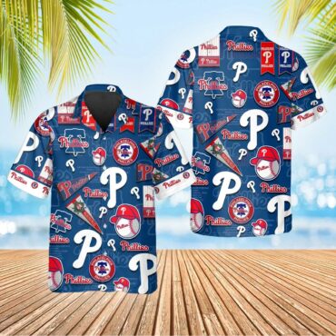 Philadelphia Phillies Classic Fanatic Hawaiian Shirt Unisex T-shirt, Sweatshirt, Hoodie, Long Sleeve Tee - T-Shirt, Sweatshirt, Hoodie