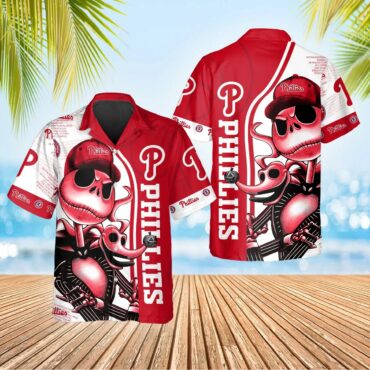 Philadelphia Phillies Halloween Spooktacular Hawaiian Shirt Unisex T-shirt, Sweatshirt, Hoodie, Long Sleeve Tee - T-Shirt, Sweatshirt, Hoodie