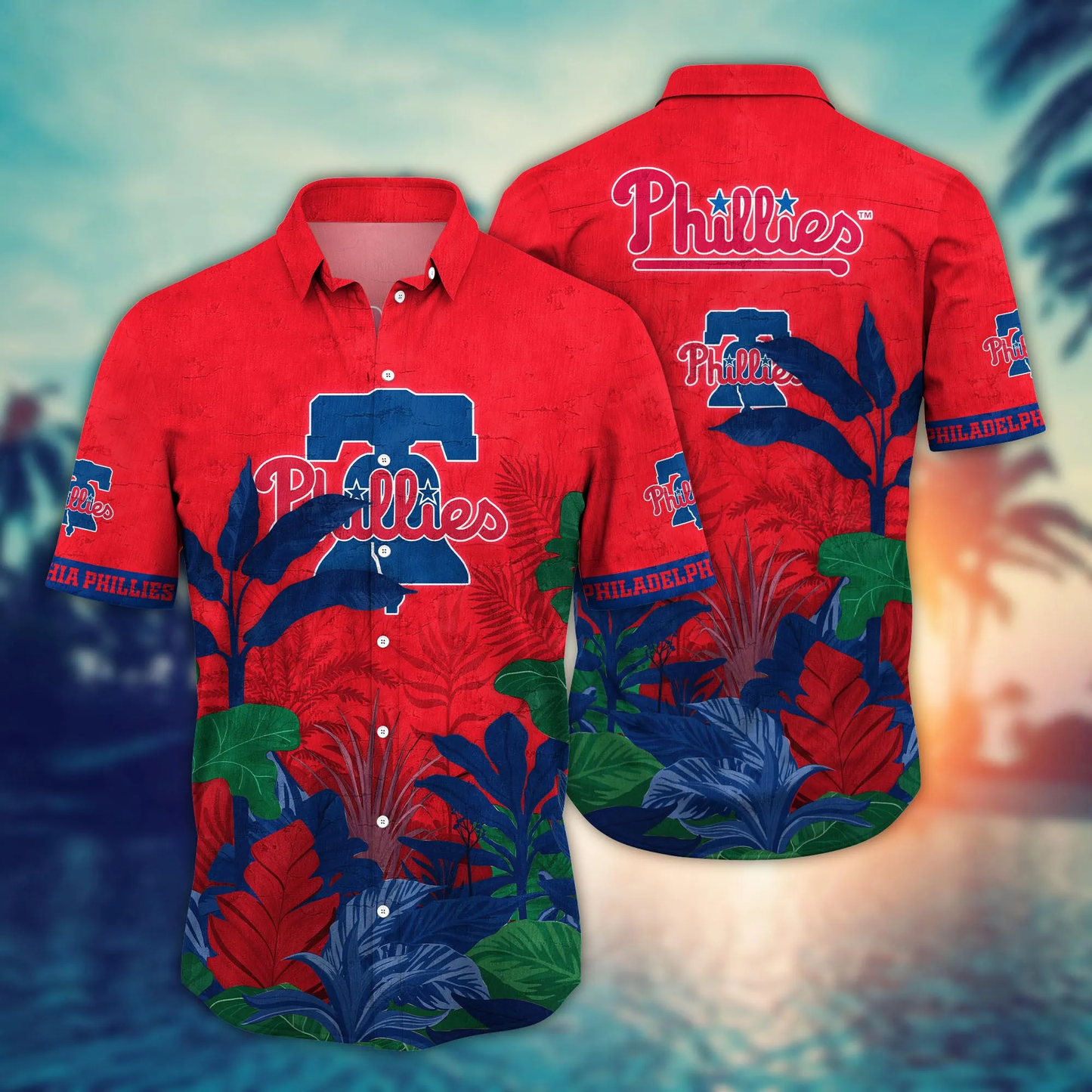 Philadelphia Phillies MLB Hawaiian Shirt July Championship Game Shirts Unisex T-shirt, Sweatshirt, Hoodie, Long Sleeve Tee - T-Shirt, Sweatshirt, Hoodie