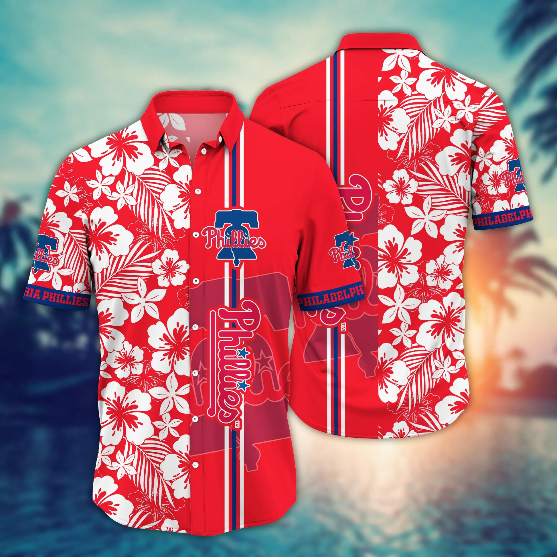 Philadelphia Phillies MLB Hawaiian Shirt Watermelonstime Aloha Shirt Unisex T-shirt, Sweatshirt, Hoodie, Long Sleeve Tee - T-Shirt, Sweatshirt, Hoodie